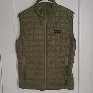 Like New Patagonia Nano Puff Vest Mens XL Torrey Pine Green Insulated Primaloft